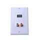 thumbnail image 2 of Placa Frontal De Pared Baoblaze Chapada En Oro Con Puertos Hembra USB 2.0, 2 of 8