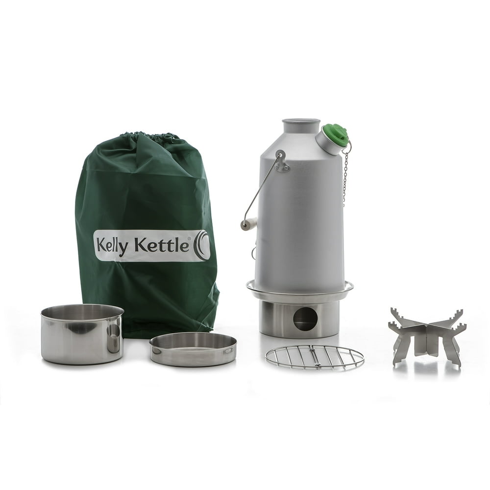 Kelly Kettle Base Camp Basic Kit (Large) Anodized Aluminum