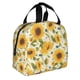 thumbnail image 2 of Disketp Beautiful Countryside Sunflower Bolsa Térmica para Almuerzo para Hombre y Mujer, Ideal para Trabajo, Senderismo y Picnic, 2 of 8