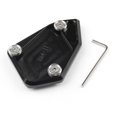 thumbnail image 1 of Side Kickstand Stand Plate Pad For BMW R1200GS 08-12 Adventure 2008-2014 Black, 1 of 4