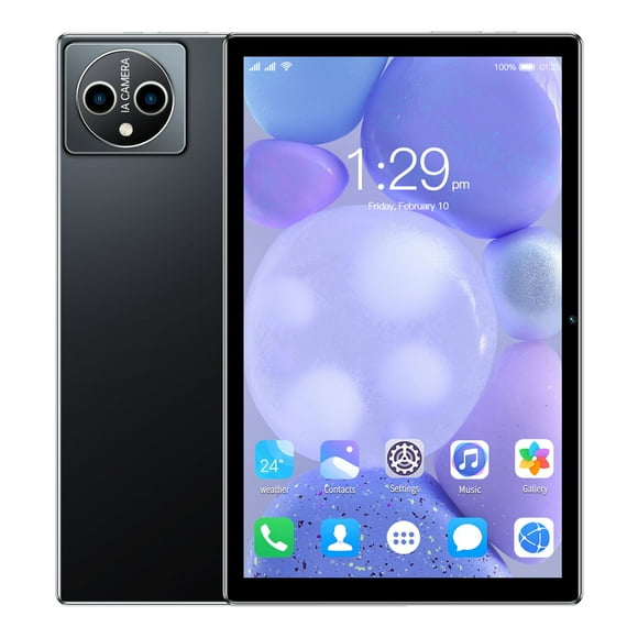 EGNMCR Smart Tablet 10.1Inch Octa Core 4G + 64G Android 8.1 Double SIM Camera Phone Pad Wifi GPS Phablet 4G Tablet PC US Plug Computer smart Tablet