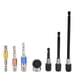 thumbnail image 2 of Herramientas Manuales Eléctricas De Grado De Impacto, Juego De Adaptadores De Broca Livianos, 7 Piezas Magnéticas De 105 Grados Para Destornilladores De Tuercas Para Sierras, 2 of 7