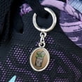 thumbnail image 3 of Sesame Street Vintage Oscar the Grouch Shoe Sneaker Shoelace Oval Charm Jewelry, 3 of 5