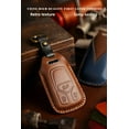 thumbnail image 3 of Car Key Fob Cover Case Protector For Audi Car Key Fob Cover Crazy Horse Leather Gift Accessories, 3 of 24