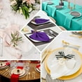 thumbnail image 5 of Efavormart Cloth Napkins Set of 5, 20x20  Inch Fuchsia Seamless Dinner Napkins, Washable Linen Table Napkin Cloth with Hemmed Edges for Weddings, Party and Banquet, 5 of 11