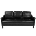 thumbnail image 4 of Asti Upholstered Sofa in Black Leather, 4 of 8