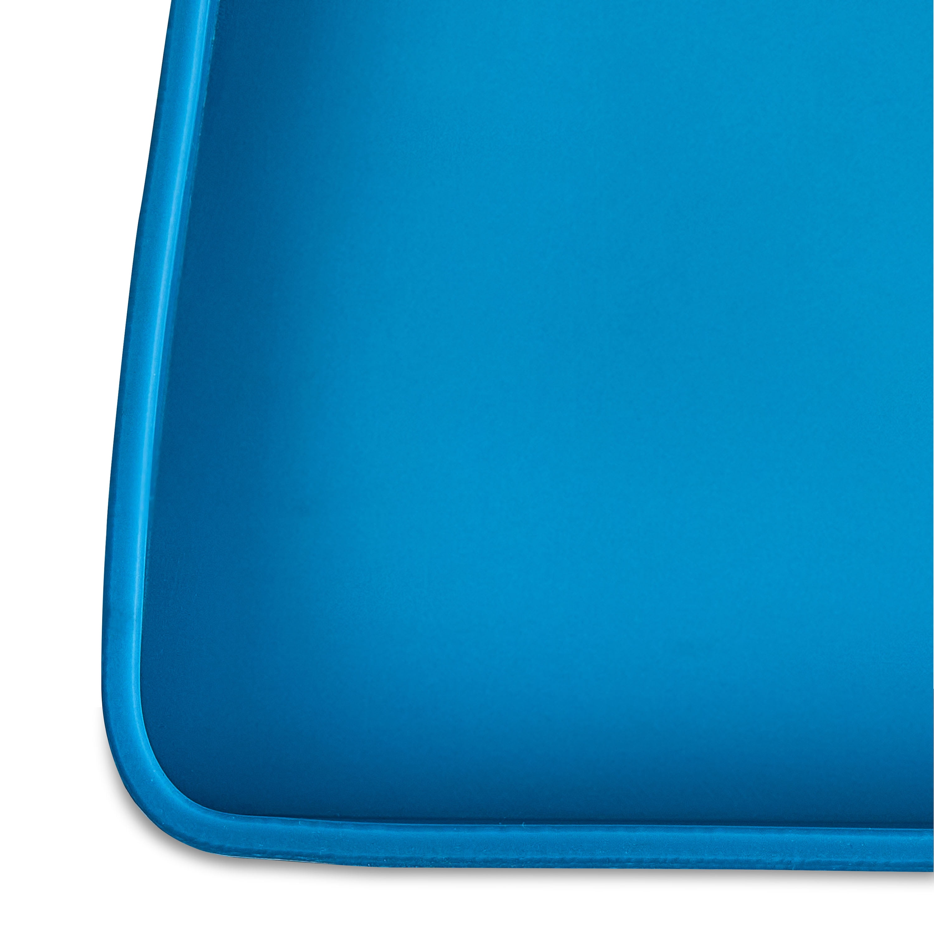 Vibrant Life Silicone Cat Feeding Mat, Blue, 17.5" x 9"