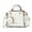 White, variant on Luxury Handbags Women Bags Designer PU Leather Messenger Bag Fashion Shoulder Crossbody Bag,Black