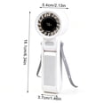 thumbnail image 3 of Rewenti Summer Color-Block Foldable Lanyard Fan Stepless Speed Regulation Neck-Hanging Desktop Handheld Mini High-Speed Fan, 3 of 6