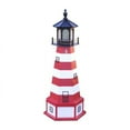 thumbnail image 4 of Kunkle Holdings, LLC Replica Lighthouse with Base Fire Island, New York 6', 4 of 5