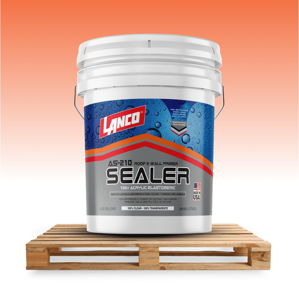 Lanco Acrylic Primer Sealer Clear Finish, 5 Gallon