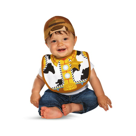 Infant Toy Story Woody Bib & Hat by 63929