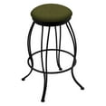 thumbnail image 2 of 3000 Georgian 30" Swivel Bar Stool with Black Wrinkle Finish and Graph Ruby Seat, 2 of 2