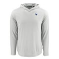 thumbnail image 2 of Men's Cutter & Buck Gray Air Force Falcons Coastline Epic Comfort Eco Recycled Long Sleeve Hoodie T-Shirt, 2 of 3