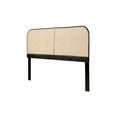 thumbnail image 4 of Crawford & Burke East Indie Cane and Teak Headboard, 4 of 8