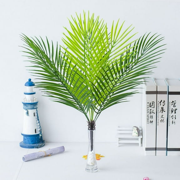 9 Heads Artificial Tropical Palm Tree for Bedroom Decorations