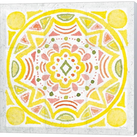 Great Art Now Citrus Tile II v2 by Elyse DeNeige Canvas Wall Art