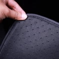 thumbnail image 4 of CAR GRAND Premium Carpet Car Mats Front & Rear Non-slip Waterproof All Season All Weather Automotive Floor Mats Black Red, 4 of 7