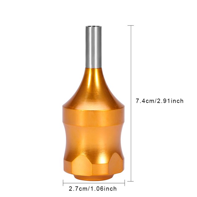 Herramientas para tatuajes, cartuchos de aleación de aluminio para tatuajes, tubos de agarre para cartuchos de tatuajes, agarre para tatuajes diseñado para precisión