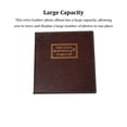 thumbnail image 4 of Xingzhi Large Capacity Retro Photo Album Of Life Brown Lightweight, 4 of 6