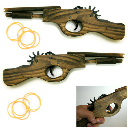 2 Wooden Pistol 12