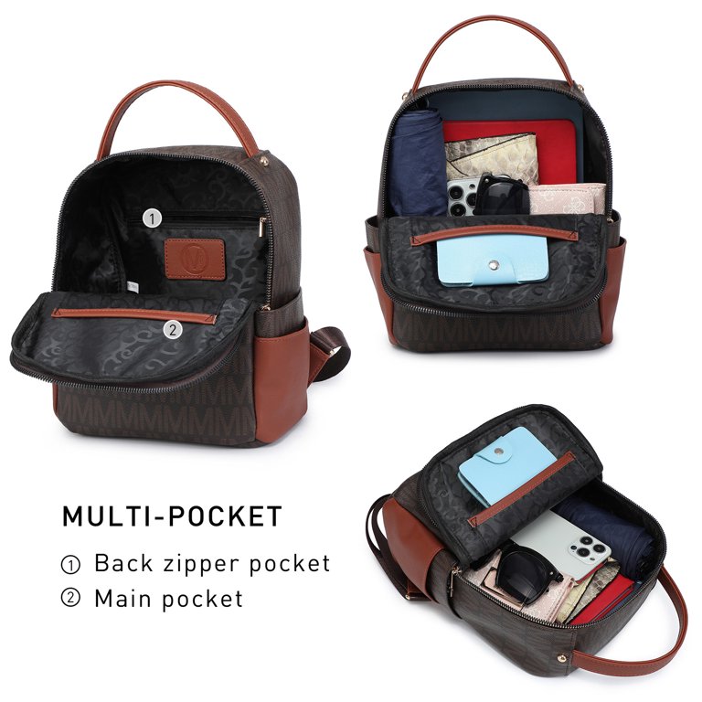 fashion mini backpack bag Mini Backpacks Backpack Bag Small Mini Backpack Bookbag Cute Fashion Handbag  Womens Travel Bag Student Supplies