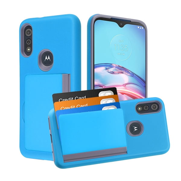 Motorola Moto E 2020 Wallet Phone Case Ultra Protective Cover With 3