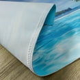 thumbnail image 5 of Ambesonne Turquoise Place Mats Set of 4, Ocean Mountain Palms, Standard Size, Turquoise Green, 5 of 6