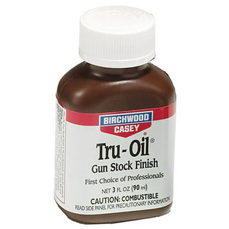 BIRCHWOOD CASEY TRU-OIL GUN STOCK FINISH 3 OZ (Best Gun Stock Oil Finish)