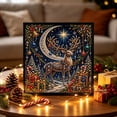 thumbnail image 2 of Christmas Diamond Painting Kit With Santa Claus Tree Snowman Rhinestone Art DIY Craft Set For Wall Decor Home Holiday Decoration Gift Making Activity, 2 of 5