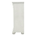 thumbnail image 3 of Furniture of America Byrne Wood Dovetail 5-Drawer Chest in White, 3 of 5