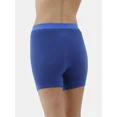 thumbnail image 3 of No Boundaries Cotton Stretch Ribbed Boxer Shorts, Women's XS-3XL, 3 of 3