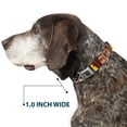thumbnail image 6 of Mattel Pet Collar, Dog Collar Metal Seatbelt Buckle, Masters of the Universe Revelation Character Close Up Blocks, 9.5 to 13 Inches 1.0 Inch Wide, 6 of 8