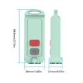 thumbnail image 4 of Llavero De Alarma Personal Verde 130Db Ip66 Impermeable Usb Recargable Con Luz Led Seguridad De Emergencia Alarma De Sonido Autodefensa Protección De Seguridad Sirena Niños Mujeres Mayores matsuzay EL006275-00, 4 of 6