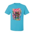 thumbnail image 3 of Dean Russo Cosmic Panda Animal Lover Men's Graphic T-Shirt, Light Turquoise, XX-Large, 3 of 6