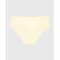thumbnail image 4 of Ultrasoft Modal Hipster Panty with Lace Trim In Lemon Icing, 4 of 5