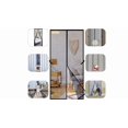 thumbnail image 3 of Total Vision Black Mesh, Quick Install Mesh Magnetic Screen 40” x 85.5” - Helps Keep Bugs & Insects Out - Perfect for Single Doors Leading to your Porch or Patio - Folds for Easy Storage, 3 of 5