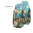 thumbnail image 6 of Yiaed Whimsical Cats Night Cafe Print Car Seat Covers,Universal Auto Seats Protector Fits for Car,SUV Sedan,Truck,Automotive Seat Covers & Accessories(Two packs), 6 of 7