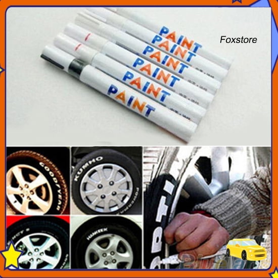 【FS】12 Colors Waterproof Car Tyre Tire Tread Rubber Metal Permanent Paint Marker Pen huangjie unisex
