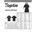 thumbnail image 7 of TOPTIE Women's Chef Coat With Contrast Piping Short Sleeve Chef Jacket, 7 of 7