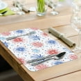 thumbnail image 3 of CounterArt Star Spangled 4-Pack Reversible Plastic Tabletop Placemats, 3 of 7