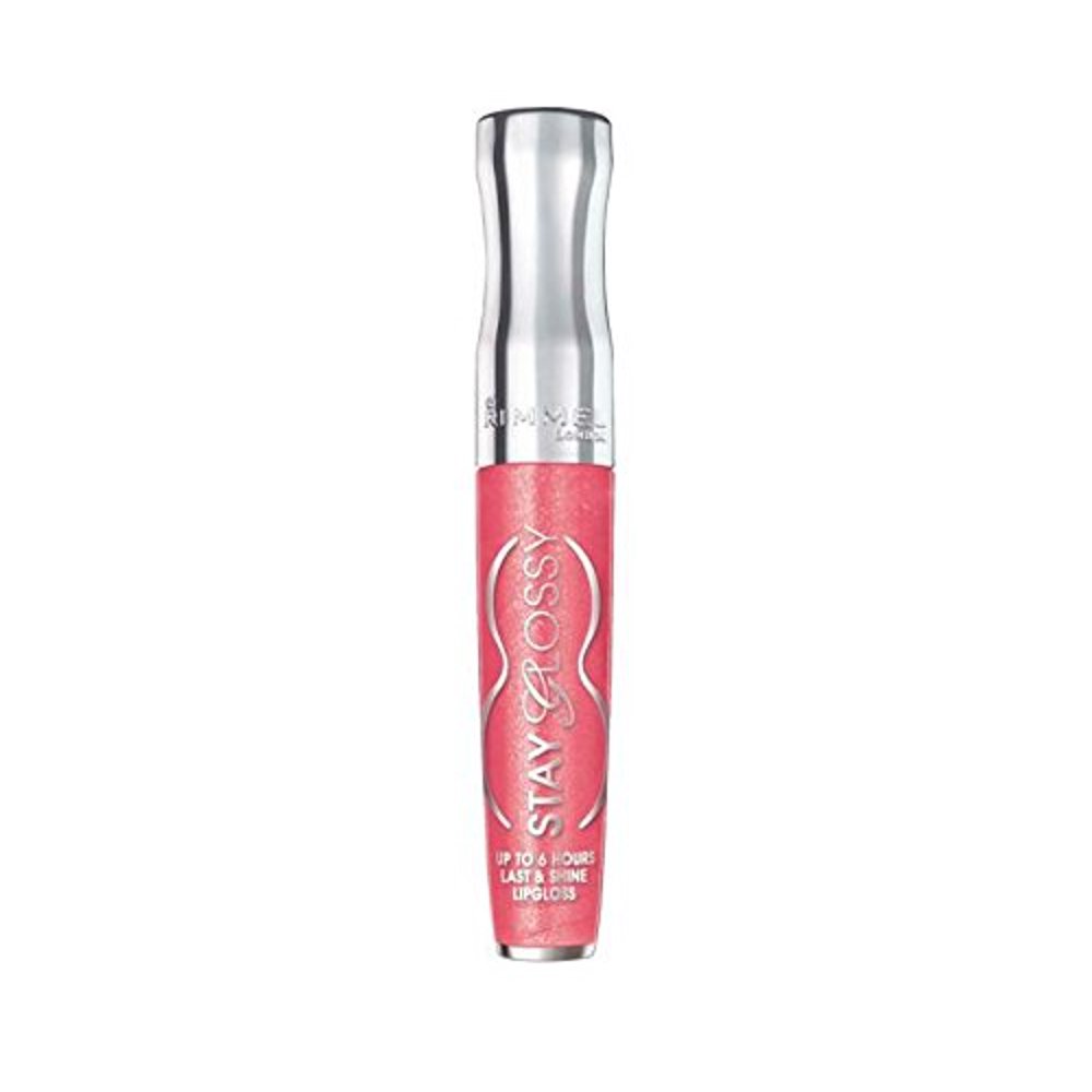 Stay Glossy Lipgloss, Dorchester Rose, 0.18 Fluid Ounce, Up to 6 hours