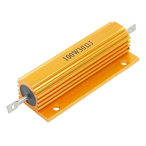 Screw Tabs Housed Aluminum Case Resistor 100W 30 Ohm 5%