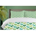 thumbnail image 4 of Ambesonne Succulent Duvet Cover Sets, Cactus Spikes, 2-King, Green Dark Seafoam, 4 of 7