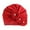 Red, variant on Soft Cute Newborn Baby Flower Pearl Design Girls Boys Caps Infant Hat Turban Elastic Cap
