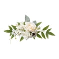 thumbnail image 1 of PEW Flores Flores Artificiales Luz Lujo Elegante Colores Silla Respaldo Flor para A, 1 of 9
