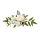 thumbnail image 1 of Flores PEW Ceremonia de boda Pasillo Silla Respaldo Floral Rosas artificiales para A, 1 of 9