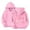 Pink, variant on KyCheLot Girls Casual Hoodies Cute Bow Print Trendy Long Sleeve with Front Pocket Warm Loose Sweatshirts 2-14 Years