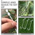 thumbnail image 3 of COMPUKAS 100Ud Clips De Soporte Para Plantas Trepadoras Versátiles Y Reutilizables, 3 of 8