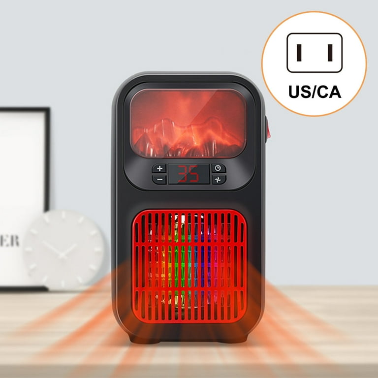 Portable Electric Space Heater Safe and Quiet Fast Heating Ceramic Heater  Fan for Indoor Home Office Use US Plug - Walmart.com
